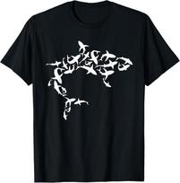 Great White Shark Lover Marine Biology Animal Science T-Shirt Unisex T-Shirt 5XL įvairiaspalvis