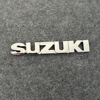 For Suzuki JIMNY Grand Vitara Xx4 Swift Alto S Logo Car Styling Front Radiator Grille Badges Rear Trunk Emblem Sticker Accessory gray