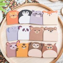 240 Cute sticky notes and stickers (12 books, 20 per book) 240pcs  Fantastic Beasts įvairiaspalvis