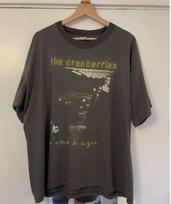The Cranberries 1995 Tour Vintage Cotton Unisex T-shirt For Men Women S gray