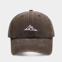 Vintažinė reguliuojama unisex kepurė lauko žygiams ir alpinizmui Adjustable black