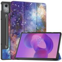 Dėklas Lenovo Idea Tab Pro 12,7 colio, magnetinis, trijų dalių, PU odos, su stoveliu, skirtas xiaoxin idea tab pro 2025 tb373fu TB375FC Lenovo Pro12.7 2025 gray