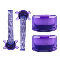 Filtrai Dyson V8, skirti FOCUS čiužiniui, SV25 SV37 rankiniam dulkių siurbliui, atsarginės dalys: pirminis ir galinis filtras, dalies numeris. 965661-05 blue