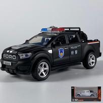 1:32 Ford Ranger Raptor stiliaus visureigis pikapas F350 Livery Edition lieto metalo modelis Automobilis Darbastalio vitrina Kolekcionuojami papuošalai