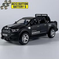 1:32 Ford Ranger Raptor stiliaus visureigis pikapas F350 Livery Edition lieto metalo modelis Automobilis Darbastalio vitrina Kolekcionuojami papuošalai