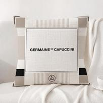 Brand Germaine de Capuccini Cushion Cover Natural Linen Pillowcase Set AllinOne Decor Cushion Cover for Sofa Bedroom Chair 60cmx60cm(24x24Inch)