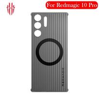 Original Magnetic Case For ZTE Nubia Redmagic 10 Pro+ Esports Thermal Conductive Back Cover Case for ZTE Nubia Redmagic 10 Pro For Redmagic 10 Pro&1PC gray