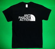 Antifa action,Antifa shirt,Punk shirt,Punk rock,Punk clothing,Punk UNISEX SHIRT M black