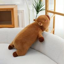 100Cm Cartoon Anime Capybara Plush Toy Kawaii Lifelike Simulation Animal Plush Soft Stuffed Doll Big Size Cute Pillow Girls Gift 40cm brown