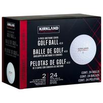 Kirkland Signature Trijų dalių Poliuretano Danga Golfo Kamuoliukai V3.0 Performance Plus (2 dešimtys 24 kamuoliai) black