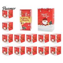 Christmas Gift Box Explosion for Money, Folding Bouncing Box, Unique Cash Pop Up Money Envelope Christmas, Birthday, Anniversary Festive Holder 12pcs raudona