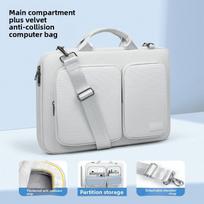 Laptop Bag Handbag 13 14 15 inch for MacBook Air Pro M1 M2 M3 HP Dell Notebook Shoulder Sleeve Protective Computer Briefcase 13.3 juoda