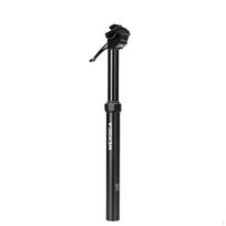 Hydraulic Dropper Seatpost Aluminum Alloy remotes Control Shock Absorbing Adjustable Seat 30.9-380mm black