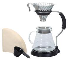 HARIO V60 Coffee Dripper with Arm Stand Set VAS-8006-HSV juoda