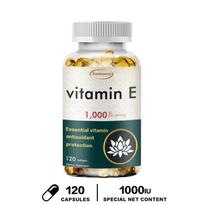 Xemenry Vitamin E 1,000 IU Softgels 120ct — dl-Alpha Tocopheryl Acetate, Essential Antioxidant Support, Gluten-Free 120*1