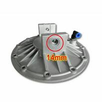 1 vnt. padangų keitimo staklės 186 mm krašto laužiklio cilindras Aliuminio dangtelis Ratų remontas Derreck Padangų keitimo staklių dalys 1pcs gray
