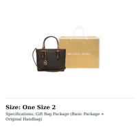 MICHAEL KORS Jet Set Travel Leather Handbag Mini Women's Acorn Brown 35T9GTVT0B-200 One Size 2 beige