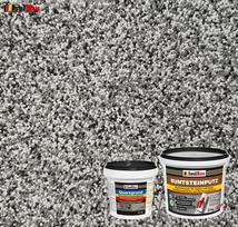 IsolBau Mozaikinio tinko rinkinys Mosaikputz BP20 5kg + Kvarcinis gruntas Quarzgrund 1.5kg