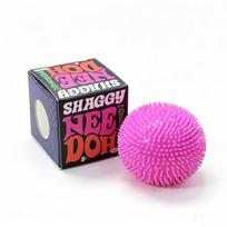 Teenie Needoh Fuzz Ball 3 Pack Mini Spiky Squeeze Toy Soft Burr Non-Toxic Maltose Anxiety Relief Heal Adhd Sensory Calming Toy