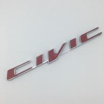 Metalinė Automobilio Lipdukas Emblema Ženklelis Lipdukai Dekoracija Honda CIVIC Logotipas Emblema Lipdukas Sparnas Bagažinė Ženklelis Išorė Auto Aksesuaras