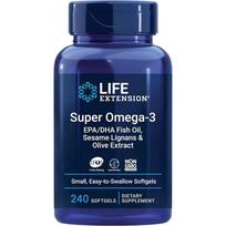 Life Extension Super Omega 3 Softgels 240 Tablets 1 pcs
