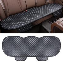 Prabangaus automobilio odinis sėdynės užvalkalas Juodas automobilio pagalvėlės užvalkalas Universalios automobilio pagalvėlės automobilių dalys 1 Pack Rear Seat balta/juoda