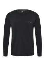 BOSS - Mix&Match Ls-Shirt R - Marškinėliai ilgomis rankovėmis - Juoda