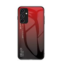 Gradiento grūdinto stiklo dėklas Samsung Galaxy A15 A06 S21 S22 S23 A04S M35 M34 A16 A25 A32 A52 A14 A34 A54 A24 A13 A73 A53 A33 A23 A35 A55 5G S24 dangtelis Galaxy S24 FE