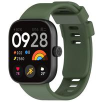 Silikoninis dirželis, skirtas „Redmi Watch 4 Smart Watch“ priedams, oficialus apyrankės pakeitimo diržas, skirtas „Xiaomi Mi Band 8 Pro Correa“ Xiaomi Band 8 Pro tamsiai žalia spalva