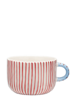 Anna + Nina - Percy Cappuccino Mug - Kavos puodelis - Raudona