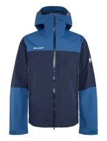 Mammut - Alto Guide Hs Hooded Jacket Men - Sportinė lauko striukė - Tamsiai mėlyna