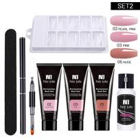Nagų priauginimas Nagų rinkinys UV Gelinių nagų įrankiai 20ml One Size