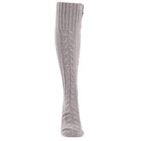 Unisex Adult Temperley Knee High Socks 3 UK-6 UK gray