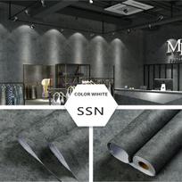 Viniliniai Vandeniui Atsparūs Lipnūs Tapetai Vintažiniai Cementiniai Pilki Sienų Kontaktinis Popierius Parduotuvė Miegamasis Svetainė Renovacijos Lipdukai pvc 40 x 300CM