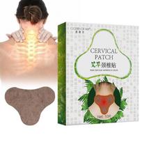 10vnt/dėžutė Kiniškas kaklo Moxa Moxibustion gipsas kojų skausmą malšinantis pelynas lipdukas savaime įkaistantis šildantis meridianai pleistrai tinkas 1bag 10PCS beige