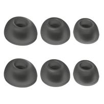 Pakeičiami ausinių antgaliai, skirti JBL LIVE PRO2, saugiai į ausis įdedamos ausinės, S/M/L dydžiai įtraukti juoda