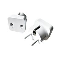 Įžeminimo kištuko adapteris statiniam kilimėliui ES/AU/JK kištukas Maitinimo laidas Įkroviklio adapteris Saugus konvertavimas Patikimas Patvarus Lengva naudoti EU Plug white