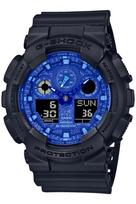 Casio G-Shock laikrodis (Japonijos vidaus rinkos modelis) Mėlyna Paislio serija GA-100BP-1AJF Vyriškas Juodas blue