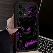 P-Pokemon Dark Gengar telefono dėklas skirtas Xiaomi Redmi Note 13 14 12 11 Pro Plus 5G 14S 12S 11S 10S 10 9 Redmi 14C 13C 12C 12 4G Etui Redmi Note14ProPlus