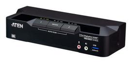 ATEN 2-Port USB 3.0 8K DisplayPort KVMP™ Switch (Cables included)