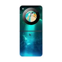Dėklas ZTE Nubia Flip NX724J Fundas Skaidrus Kietas Sulankstomas Atsparus Smūgiams Buferis ZTE Libero Flip 5G Nubia Flip2 Skaidrus Dangtelis For ZTE nubia Flip