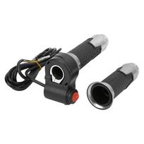 with Button Electric Bike Throttle 12V-99V Throttle Grip Handlebar  Electric Scooter sidabras