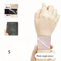 Riešo kompresinis dirželis, Riešo įtvaras, Riešo įvyniojimai fitnesui, sunkumų kilnojimui, riešo kanalo sindromui, artritui, skausmo malšinimui, Puiki atrama vyrams, moterims, Reguliuojamas Pink single piece beige