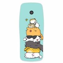 Nokia 3210 2024 dėklas Telefono dėklas Šaunus gyvūnas Skaidrus silikonas Minkštas TPU Coque Nokia 3210 galinio dangtelio dėklas Funda 2.4  korpusas Nokia 3210 yellow