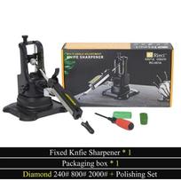 Professional Knife Sharpener for Knives Whetstone Multifunction Fixed Angle Kitchen Sharpening System Apex Edge Honing Tools Kit as photo