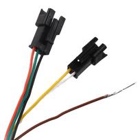 Elektrinio dviračio akceleratoriaus LCD ekranas Akceleratoriaus rankena Rankenos rankena C black