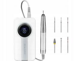 Belaidė nagų freza manikiūrui ir pedikiūrui Beautifly Spin Professional Nails su LCD ekranu, iki 35 000 aps./min.
