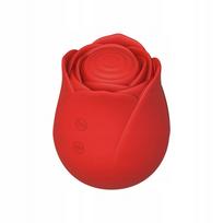 Intymus masažuoklis Beautifly Rose Glow Pleaser su 5 vibracijos ir pulsavimo režimais