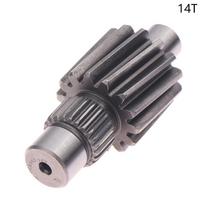 Pcx160 K1Z Giorno+ 14T 15T Modifying Gears Car Repair Gear Metal Replacement Wheel Motorcycle Accessories as the picture black
