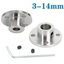 Įvairaus skersmens standūs flanšiniai movos - 3/3.17/4/5/6/6.35/7/8/10/11/12mm variklio kreipiamojo veleno movos ir atraminiai jungikliai 14mm